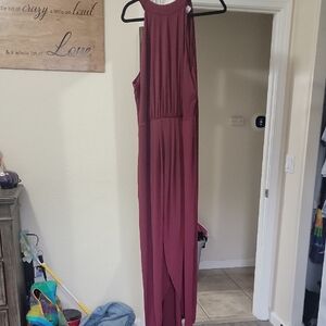 VENUS Deep Red Maxi Dress
